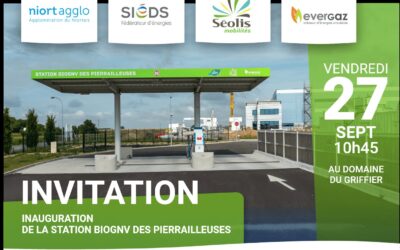 Inauguration de la station Bio-GNV des Pierrailleuses