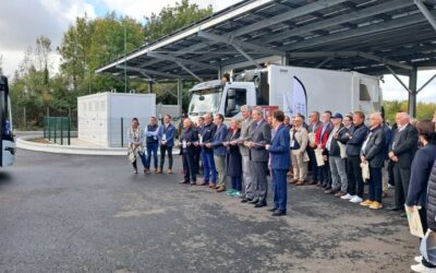 Inauguration de la station Bio-GNV d’Agen-Boé